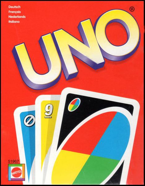 Uno classic card game board game