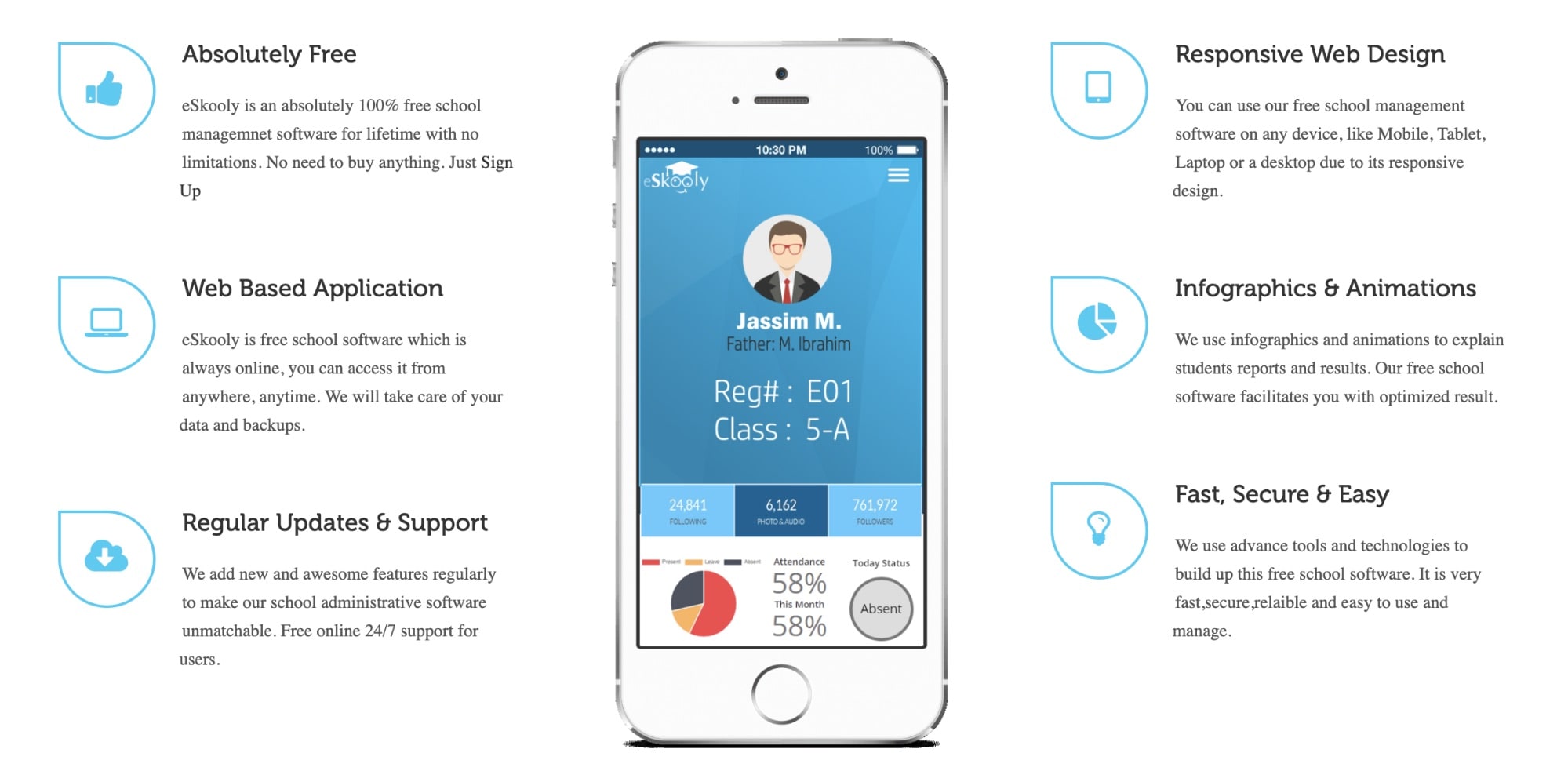 school admin software frameworks