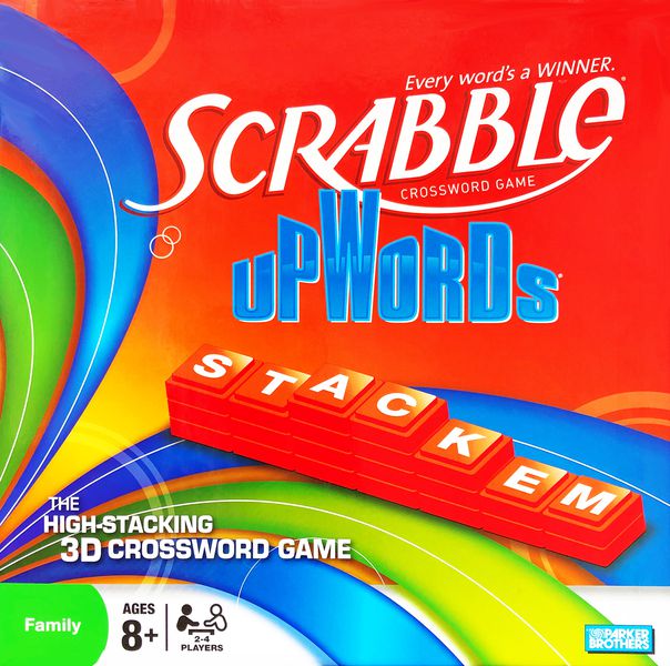 Upwords Scrabble board games