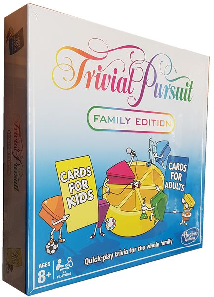 trivial pursuit: family edition board games for families
