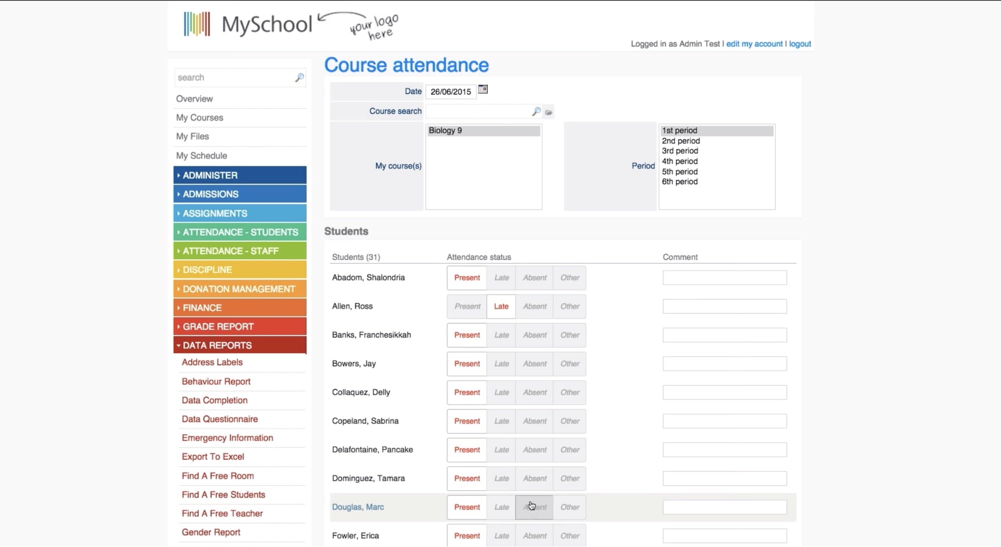 is school admin software company a corporation