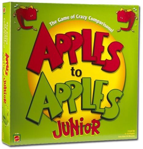 apples to apples junior board game for kids