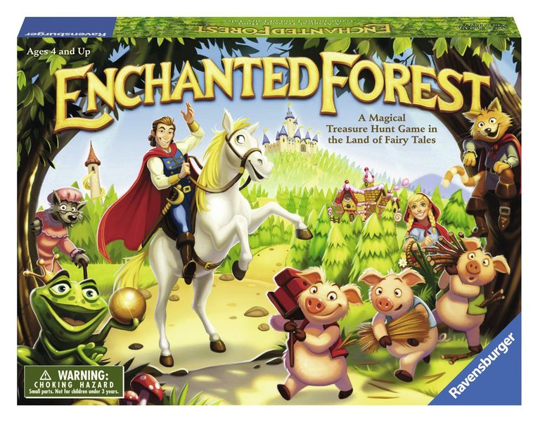 enchanted forest board game for young kids