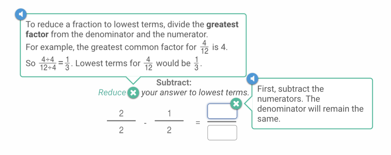 subtracting fractions with different denominators